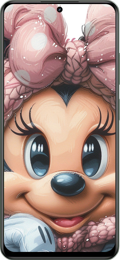 TPU чехол Минни Маус с бантиком для Realme Realme 13 5G - 6055b-3916 изображение 