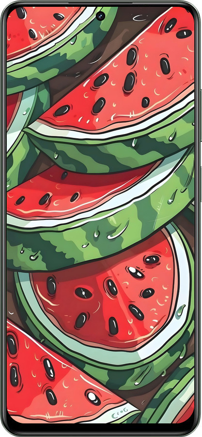 TPU чехол Арбуз для Realme Realme 13 5G - 6315b-3916 изображение 