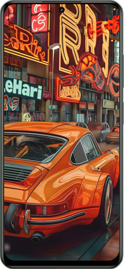 TPU чехол Порше для Realme Realme 13 5G - 6334b-3916 изображение 