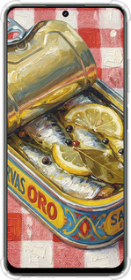 Силіконовий протиударний с посиленими кутами чехол Vintage Sardine Tin Phone для Realme Realme 12 5G - 6772sp-3705 изображение 