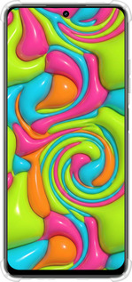 Силіконовий протиударний с посиленими кутами чехол Y2K Jelly Dream для Realme Realme 13 5G - 6780sp-3916 изображение 