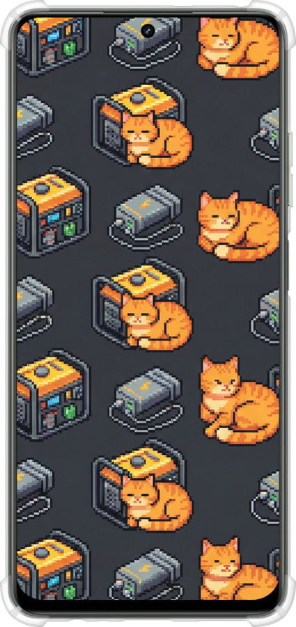 Силикон с усиленными углами чехол Autonomous Zone для Realme Realme 12 5G - 6771sp-3705 изображение 