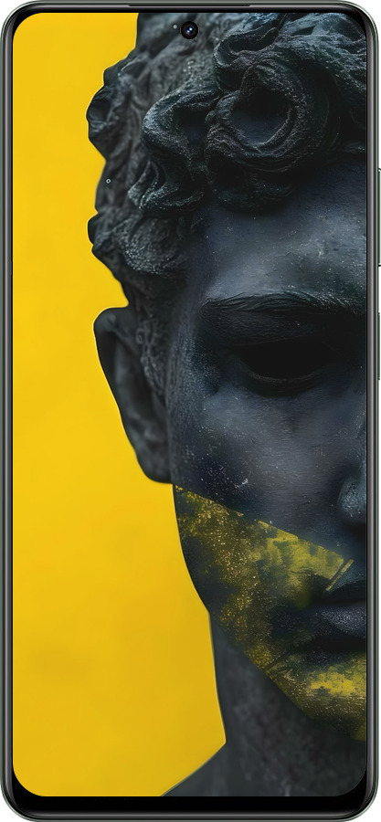 Силіконовий чехол Статуя арт для Realme Realme 12 5G - 6330u-3705 изображение 