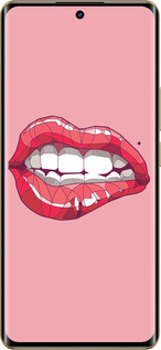 Силіконовий чехол Sexy lips для Realme Realme 12 Pro - 4174u-3649 изображение 