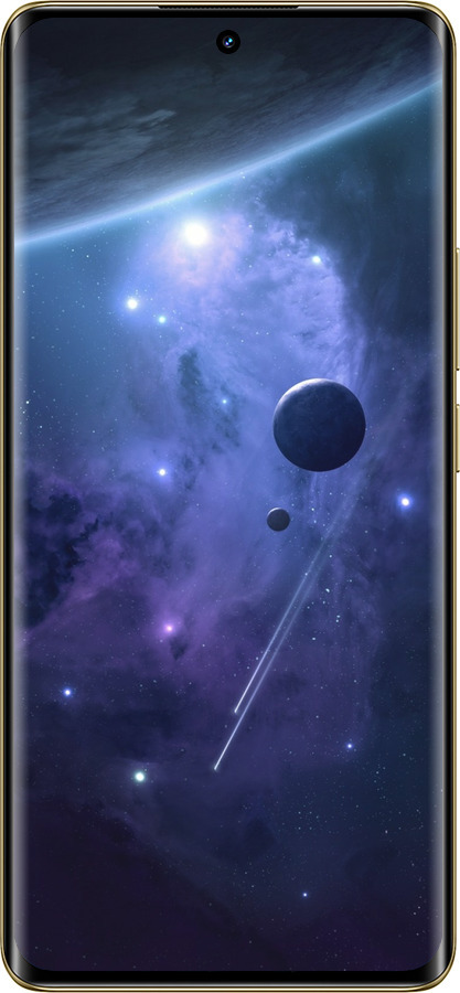 Силіконовий чехол Планети в синьому космосі для Realme Realme 12 Pro - 171u-3649 изображение 