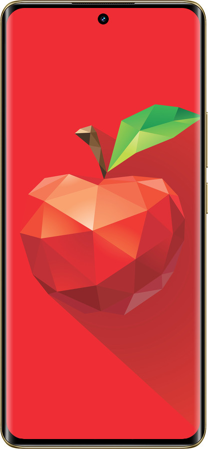 Силіконовий чехол Яблуко для Realme Realme 12 Pro - 4696u-3649 изображение 