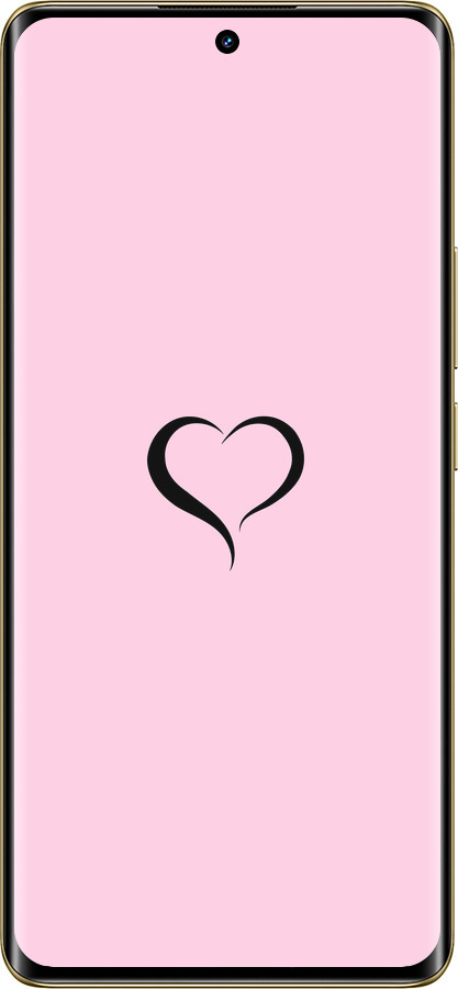 Силіконовий чехол Серце 1 для Realme Realme 12 Pro - 4730u-3649 изображение 