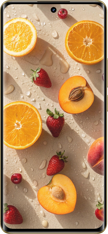 Силіконовий чехол Фрукти 3 для Realme Realme 12 Pro - 6703u-3649 изображение 