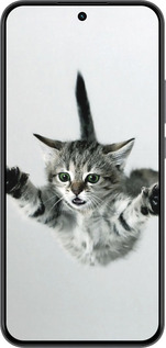 Силиконовый чехол Летящий котёнок для Realme 15T 5G - 2322u-4159 изображение 