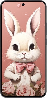 Силиконовый чехол Зайчик для Realme 15T 5G - 5669u-4159 изображение 