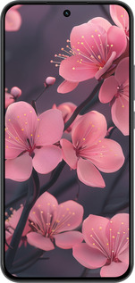 Силиконовый чехол Пурпурная сакура для Realme 15T 5G - 6075u-4159 изображение 