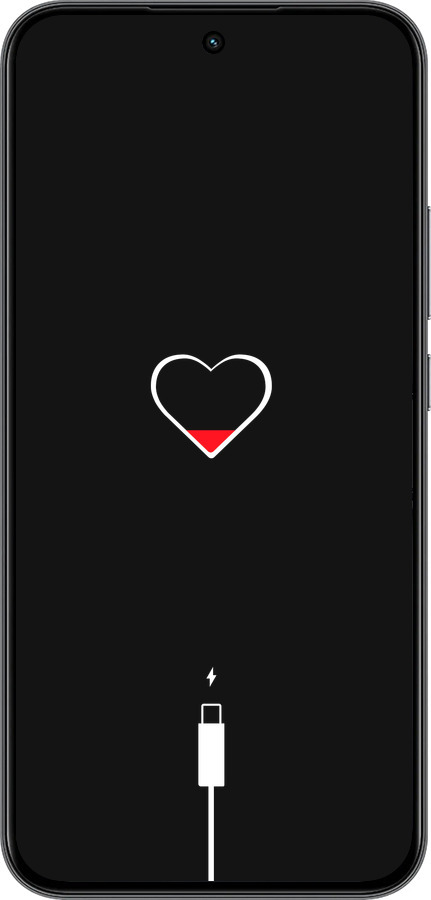 Силиконовый чехол Подзарядка сердца для Realme 15T 5G - 4274u-4159 изображение 