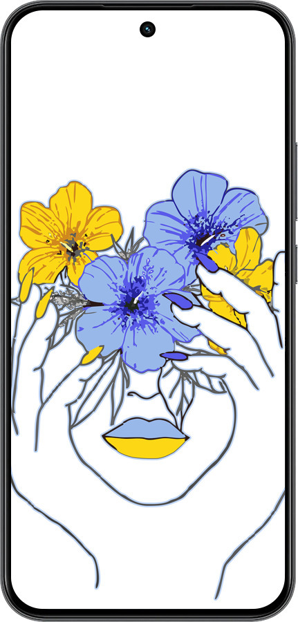 Силиконовый чехол Девушка v4 для Realme 15T 5G - 5276u-4159 изображение 