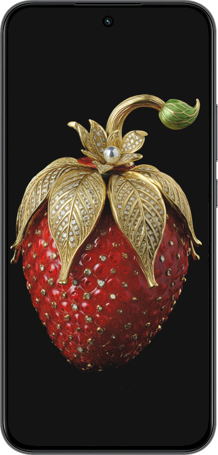Силиконовый чехол Клубника v3 для Realme 15T 5G - 5638u-4159 изображение 