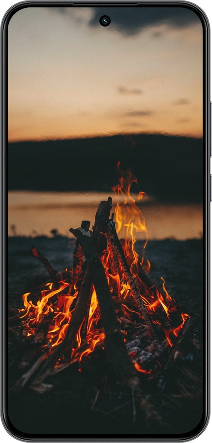 Силиконовый чехол Огонь для Realme 15T 5G - 6021u-4159 изображение 