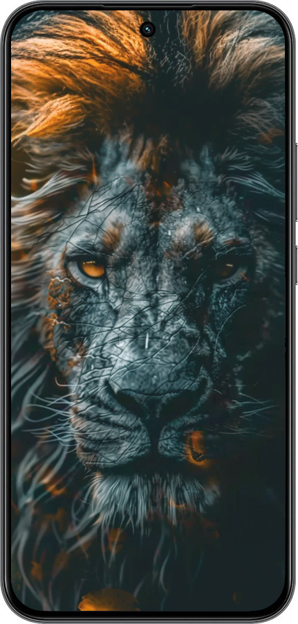 Силиконовый чехол Лев в сумерках для Realme 15T 5G - 6154u-4159 изображение 