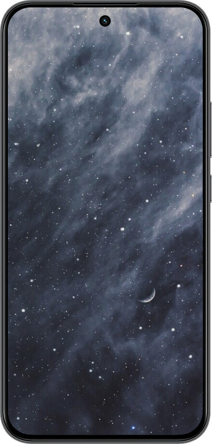 Силиконовый чехол Голубые облака, Голубая луна для Realme 15T 5G - 6398u-4159 изображение 