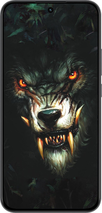 Силиконовый чехол Дьявольский волк для Realme 15T 5G - 833u-4159 изображение 