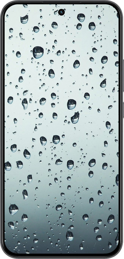 Силиконовый чехол Стекло в каплях для Realme 15T 5G - 848u-4159 изображение 