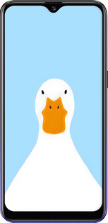 Силиконовый чехол Гусь для Realme 3 - 6350u-1869 изображение 