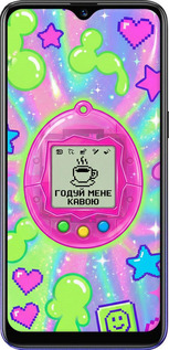 Силіконовий чехол Y2K Aesthetic Retro Pet: Годуй мене кавою для Realme 3 - 6784u-1869 изображение 