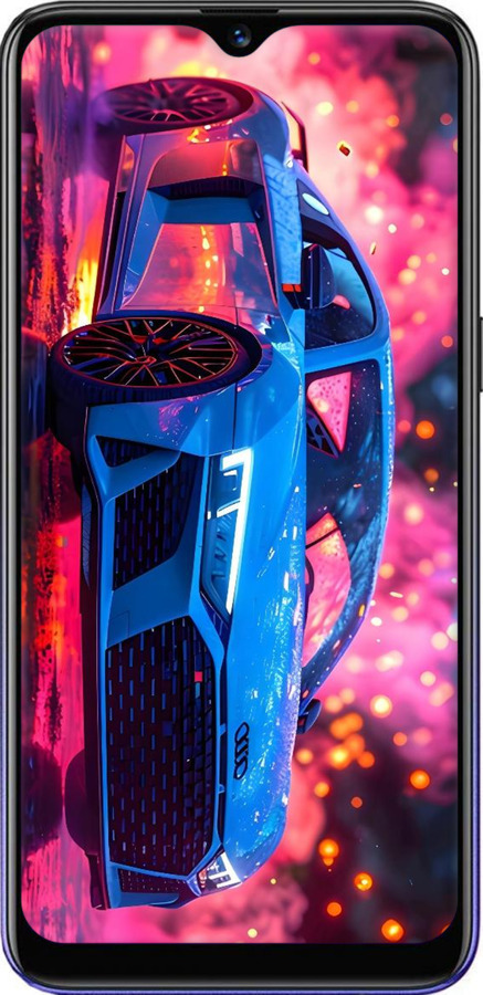 Силиконовый чехол Ауди для Realme 3 - 6286u-1869 изображение 