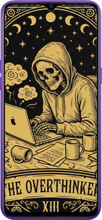 TPU чехол The Overthinker для Realme 5 - 6774b-1862 изображение 