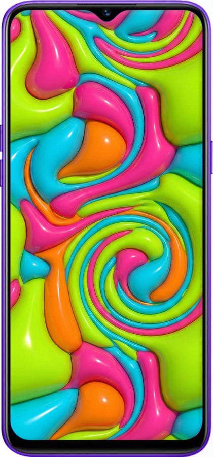 TPU чехол Y2K Jelly Dream для Realme 5 - 6780b-1862 изображение 