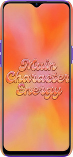 3D пластиковый матовый чехол Aura Gradient Main Character Energy Aesthetic Y2K для Realme 6i - 6783m-2059 изображение 