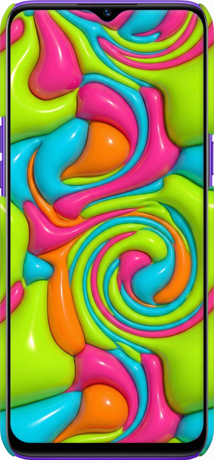 3D пластиковый матовый чехол Y2K Jelly Dream для Realme 5 - 6780m-1862 изображение 