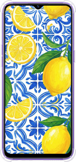 Силіконовий протиударний с посиленими кутами чехол Grocery Girl Italian Summer для Realme 6i - 6766sp-2059 изображение 