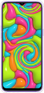 Силіконовий протиударний с посиленими кутами чехол Y2K Jelly Dream для Realme 6i - 6780sp-2059 изображение 