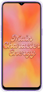 Силикон с усиленными углами чехол Aura Gradient Main Character Energy Aesthetic Y2K для Realme 5 - 6783sp-1862 изображение 