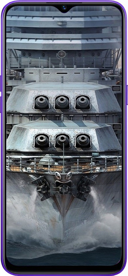 2D пластиковый чехол Линкор, world of tanks, wargaming, военный корабль для Realme 5 - 6453t-1862 изображение 