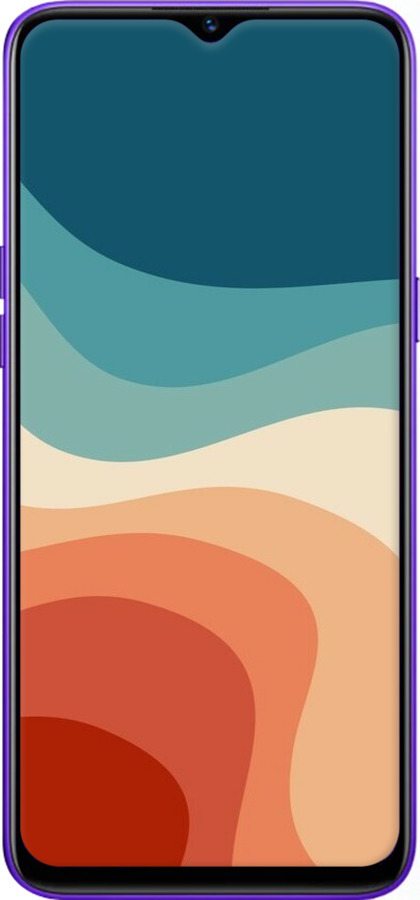 Силиконовый чехол В стиле ретро с волнами для Realme 6i - 6531u-2059 изображение 