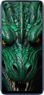 TPU чехол Зелений дракон v2 для Realme 6 - 5817b-1913 изображение 