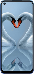 TPU чехол Лебеди для Realme 6 - 6007b-1913 изображение 
