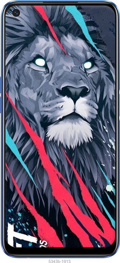 TPU чехол № 5343 для Realme 6 - 5343b-1913 изображение 