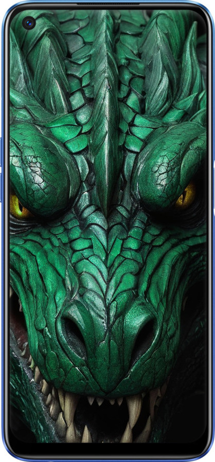 TPU чехол Зелений дракон v2 для Realme 6 - 5817b-1913 изображение 