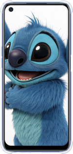 Силикон с усиленными углами чехол Стич 1 для Realme 6 - 6686sp-1913 изображение 