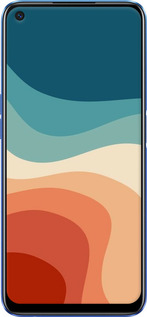 2D пластиковий чехол У стилі ретро з хвилями для Realme 6 - 6531t-1913 изображение 