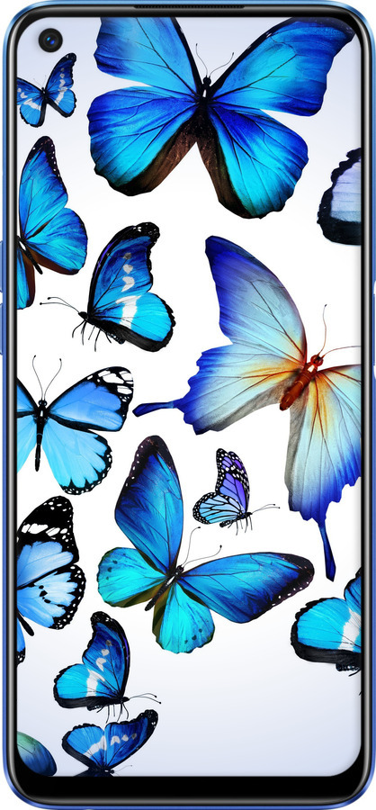 2D пластиковий чехол Метелики для Realme 6 - 6023t-1913 изображение 