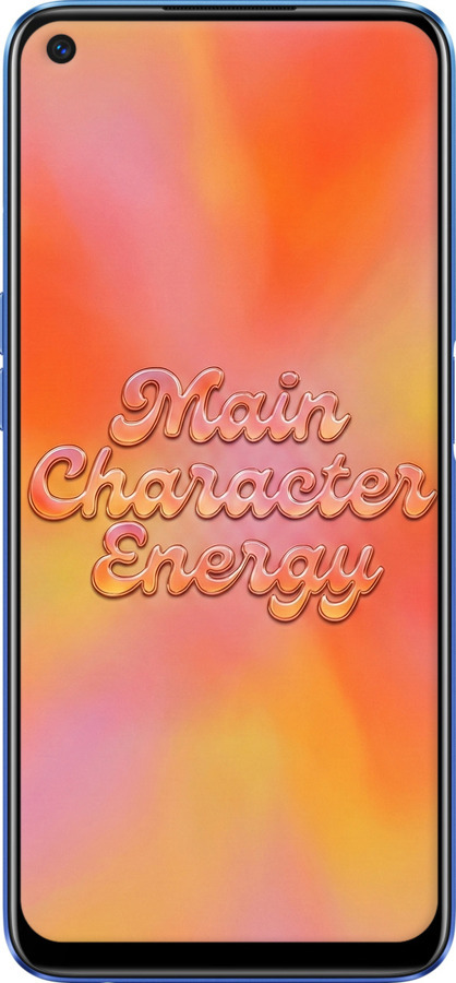 2D пластиковий чехол Aura Gradient Main Character Energy Aesthetic Y2K для Realme 6 - 6783t-1913 изображение 