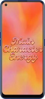 Силиконовый чехол Aura Gradient Main Character Energy Aesthetic Y2K для Realme 7 Pro - 6783u-2082 изображение 
