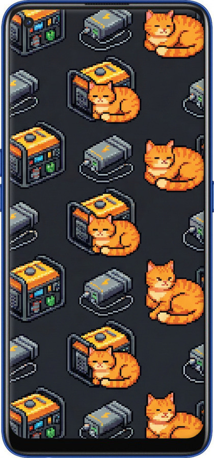 Силиконовый чехол Autonomous Zone для Realme 7 Pro - 6771u-2082 изображение 