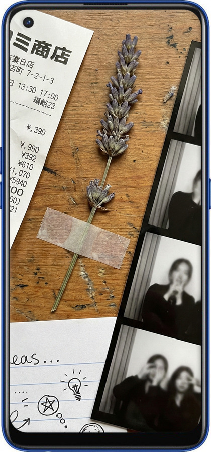 Силиконовый чехол Aesthetic Scrapbook Collage для Realme 7 Pro - 6773u-2082 изображение 