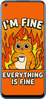 TPU чехол Funny Cat для Realme 7 - 6786b-2081 изображение 