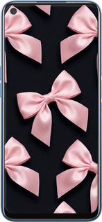 2D пластиковый чехол Coquette Ribbons Dark Coquette для Realme 7 - 6767t-2081 изображение 