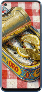 Силиконовый чехол Vintage Sardine Tin Phone для Realme 7 - 6772u-2081 изображение 