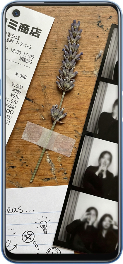 2D пластиковый чехол Aesthetic Scrapbook Collage для Realme 7 - 6773t-2081 изображение 